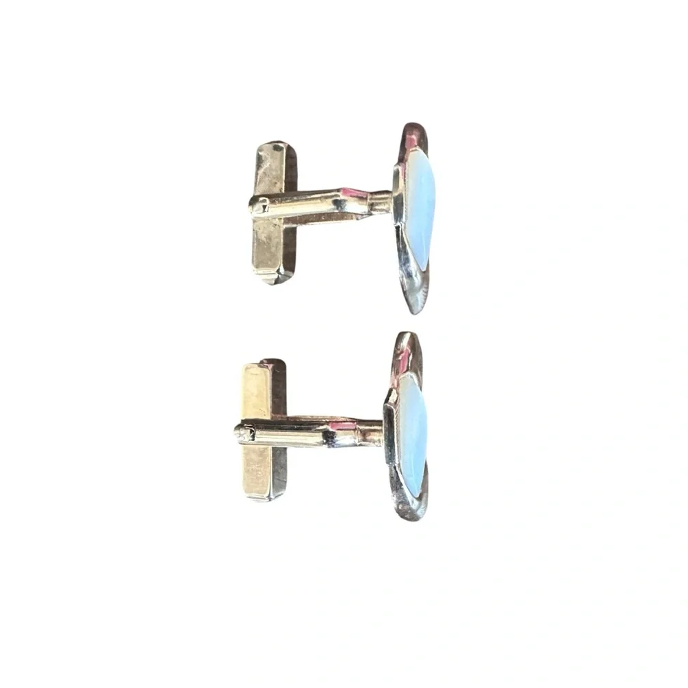 Vintage SWANK Antique Gold Fish Cufflinks